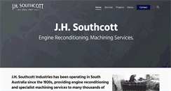 Desktop Screenshot of jhsouthcott.com.au